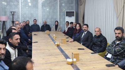 AK PARTİ Bingöl İl Başkanı Av. Yılmaz Seven, kentte görev