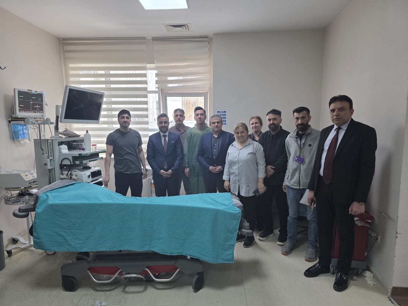 Bingöl Devlet Hastanesi’ne kazandırılan yeni Endoskopi ve Kolonoskopi cihazı hizmete